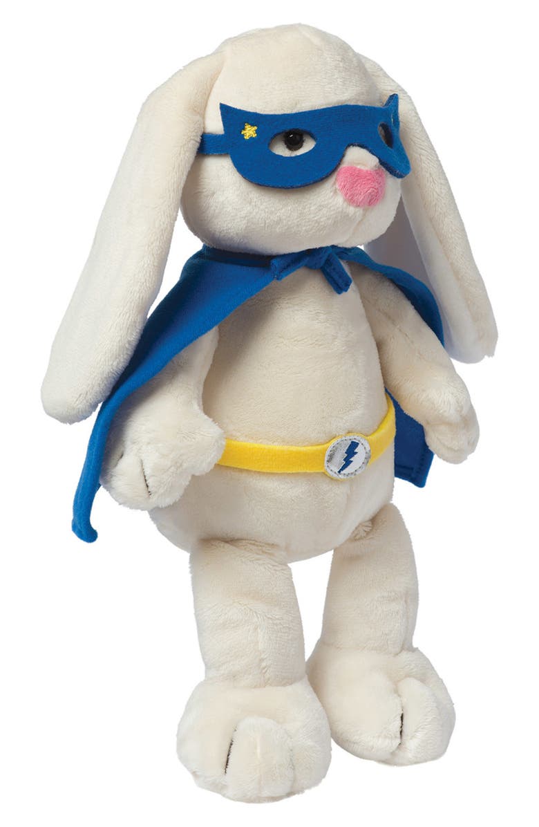 Manhattan Toy Superhero Bunny Plush Toy, Alternate, color, Multi-Color