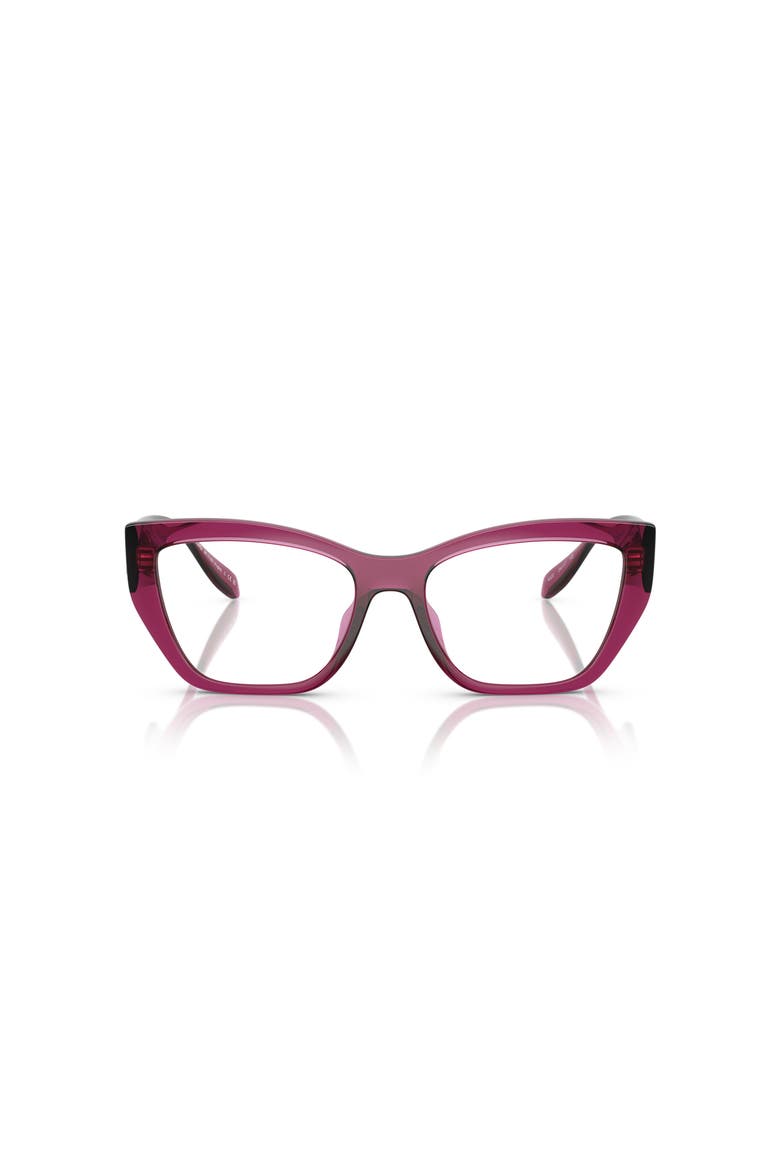 52mm Square optical glasses, Alternate, color, Pink