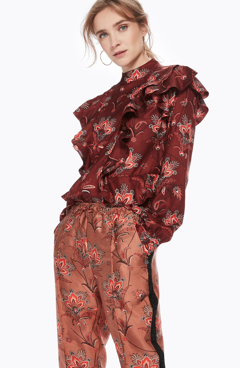 Scotch & Soda Print Jogger Pants, Alternate, color,