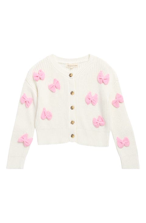Kids' Bow Cardigan