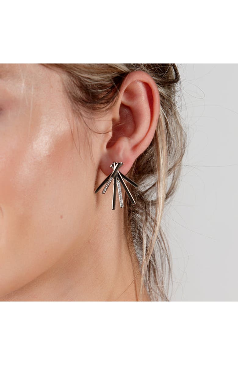 Lucy Quartermaine Fan Key Studs, Alternate, color,