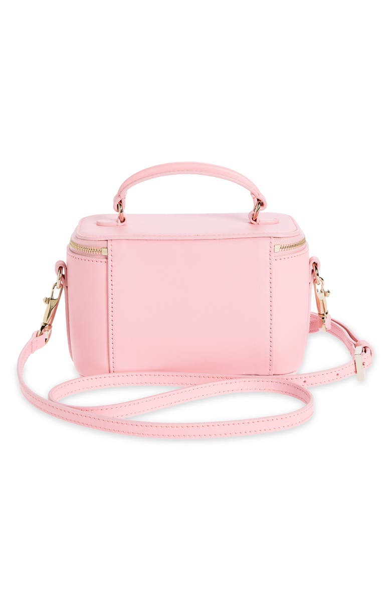 Valentino Garavani Lòco Leather Vanity Case, Alternate, color,