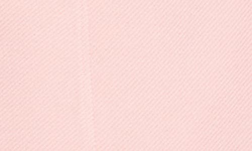 City Chic Blushing Belle Twill Coat With Faux Fur Collar In Pink