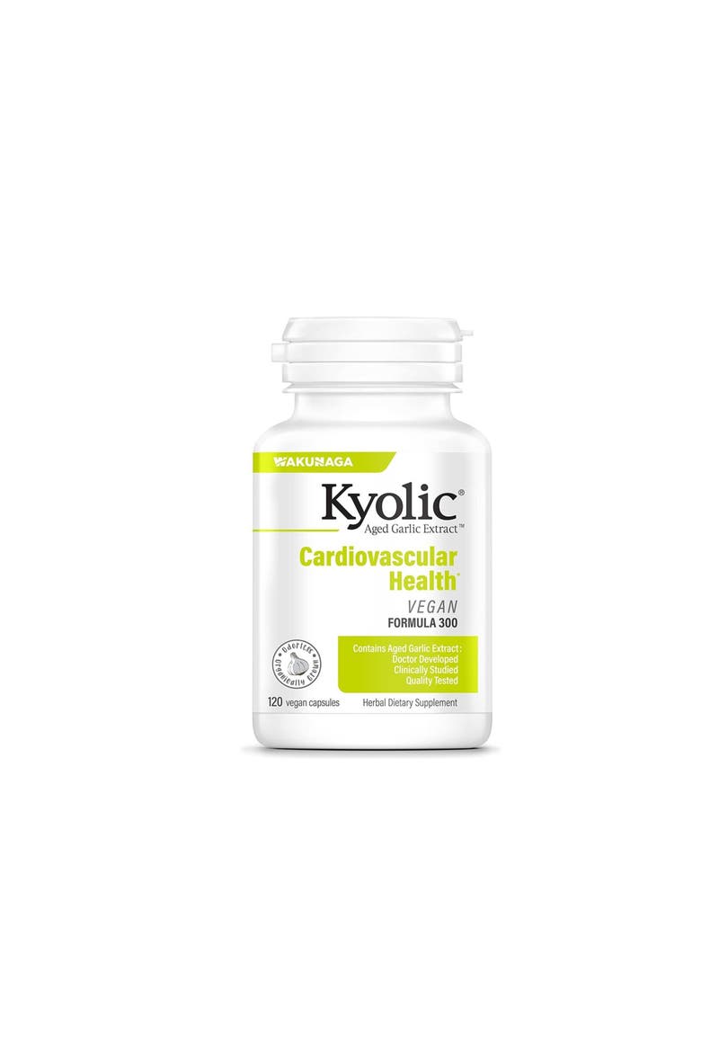 Aged Garlic Extract Formula 300, Cardiovascular Health, Vegan, 120 Capsules, Main, color, None