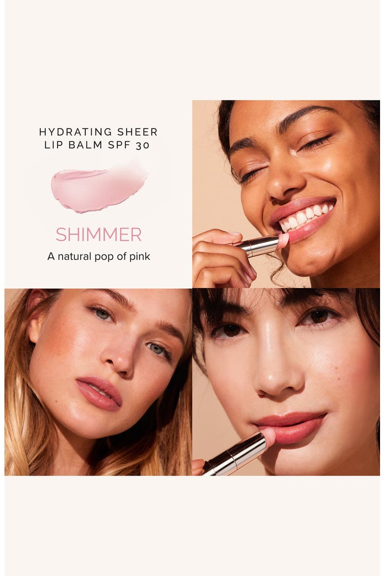 Hydrating Sheer Lip Balm Crystal SPF 30, Alternate, color, Shimmer