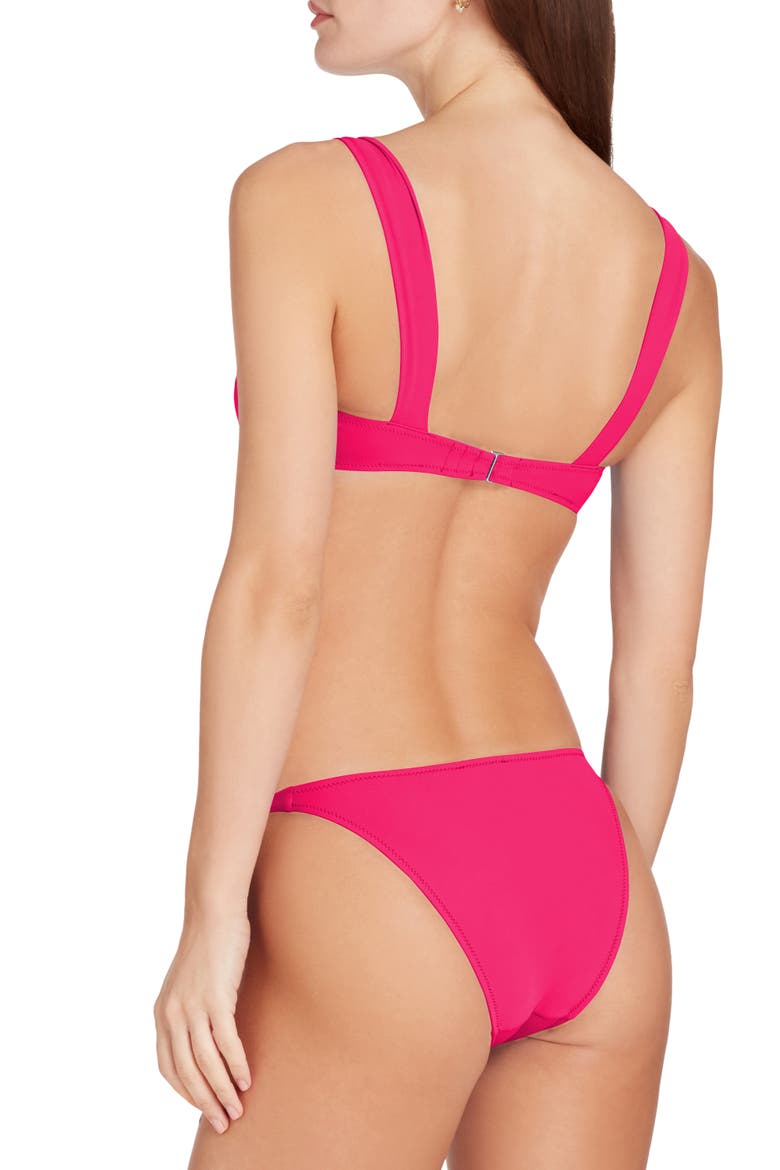 Athens Underwire Bikini Top, Alternate, color, Fuscia