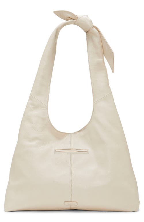 Vince Camuto Flinn Leather Hobo In Natural 01