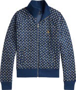 Polo Ralph Lauren Kids' Quilted Jacquard Knit Zip Sweatshirt