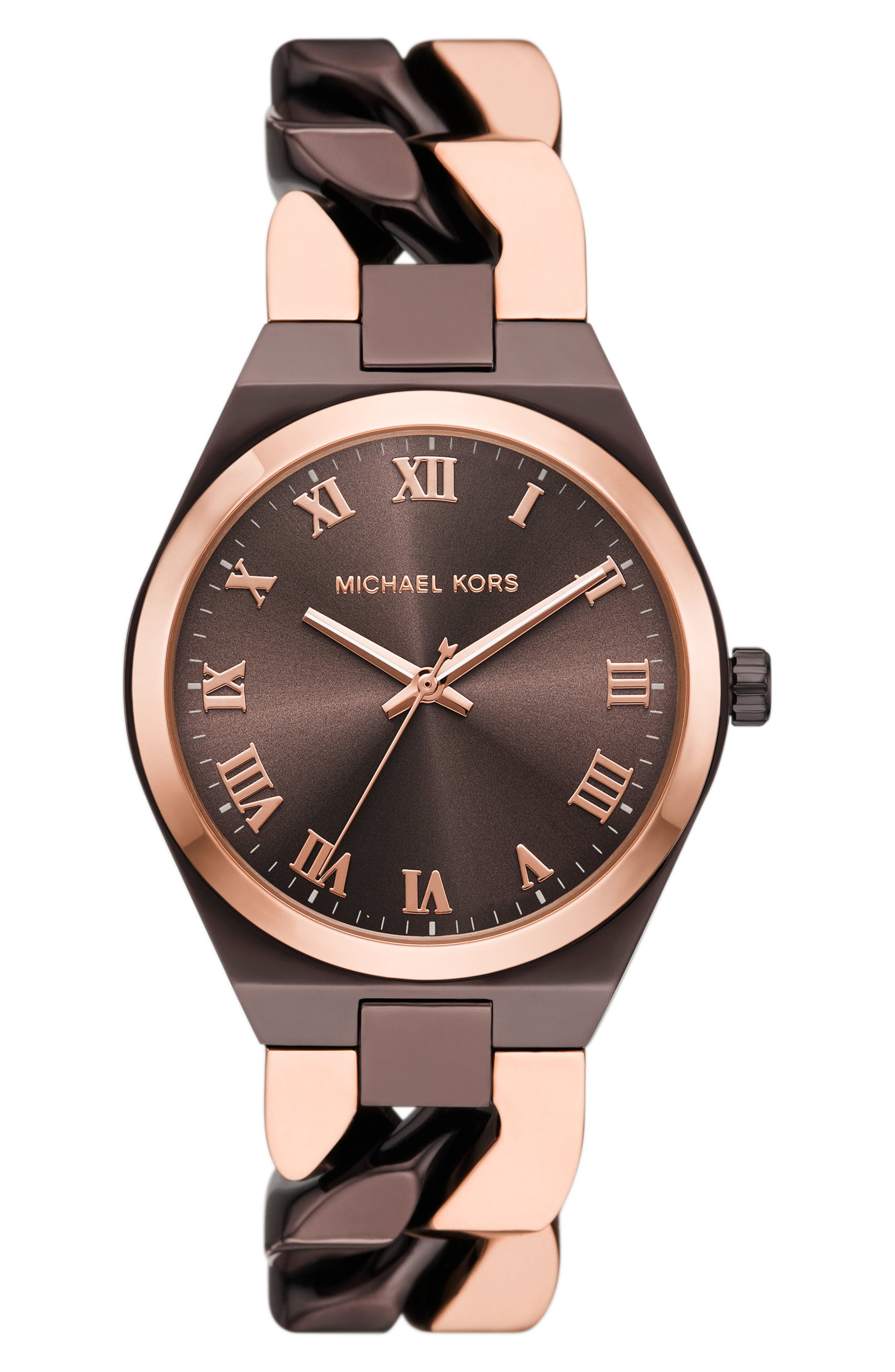 MICHAEL Michael Kors Lennox Three-Hand Quartz Bracelet Watch, 37mm