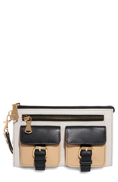Saddle Up Leather Wristlet