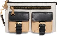 AIMEE Saddle Up Leather Wristlet