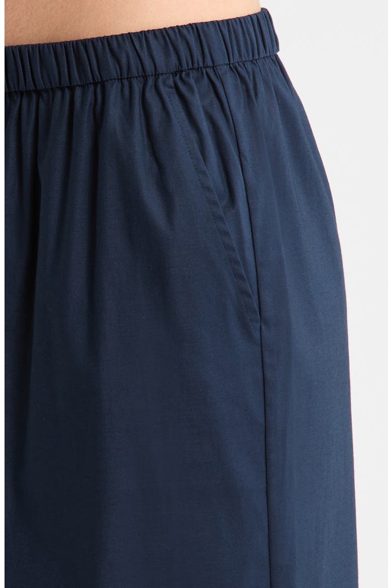 Coco Piped Stretch Cotton Pajamas, Alternate, color, MIDNIGHT