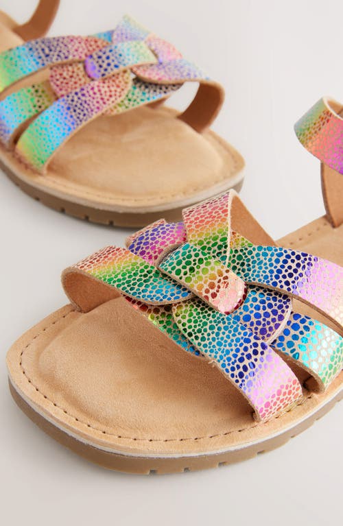 Next Kids' Rainbow Sandal In Multi