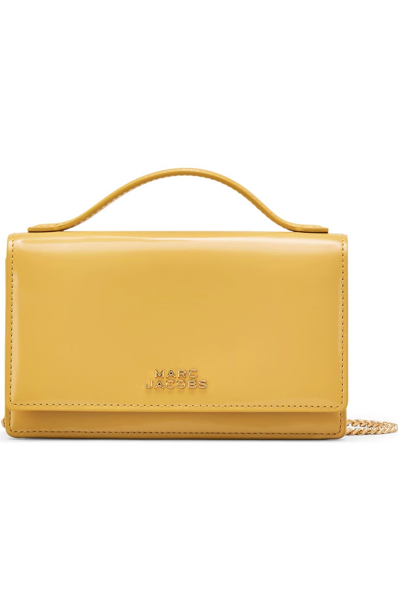 Marc Jacobs The Glam Mirror Mini Bag, Main, color, Daffodil