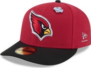 New Era Men's New Era Cardinal/Black Arizona Cardinals 2026 NFL Draft Pre-Curved 59FIFTY Fitted Hat