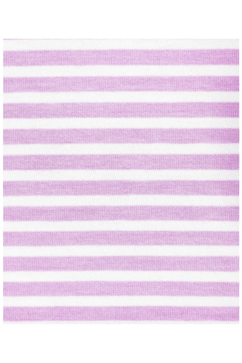 Power Performance Long Sleeve Scoopneck Tee, Alternate, color, Wild Lilac/White Mini Stripe