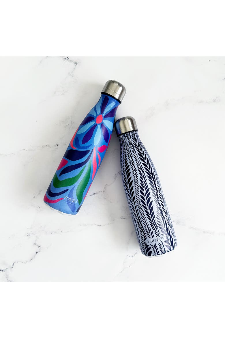 The Sea Floor Water Bottle, Alternate, color, Multi-color