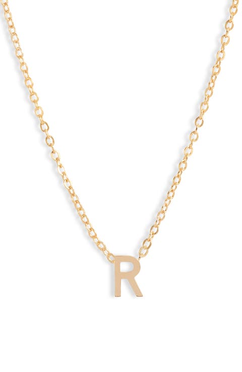 Cheyenne Initial Pendant Necklace