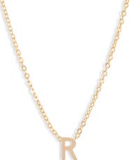 Set & Stones Cheyenne Initial Pendant Necklace