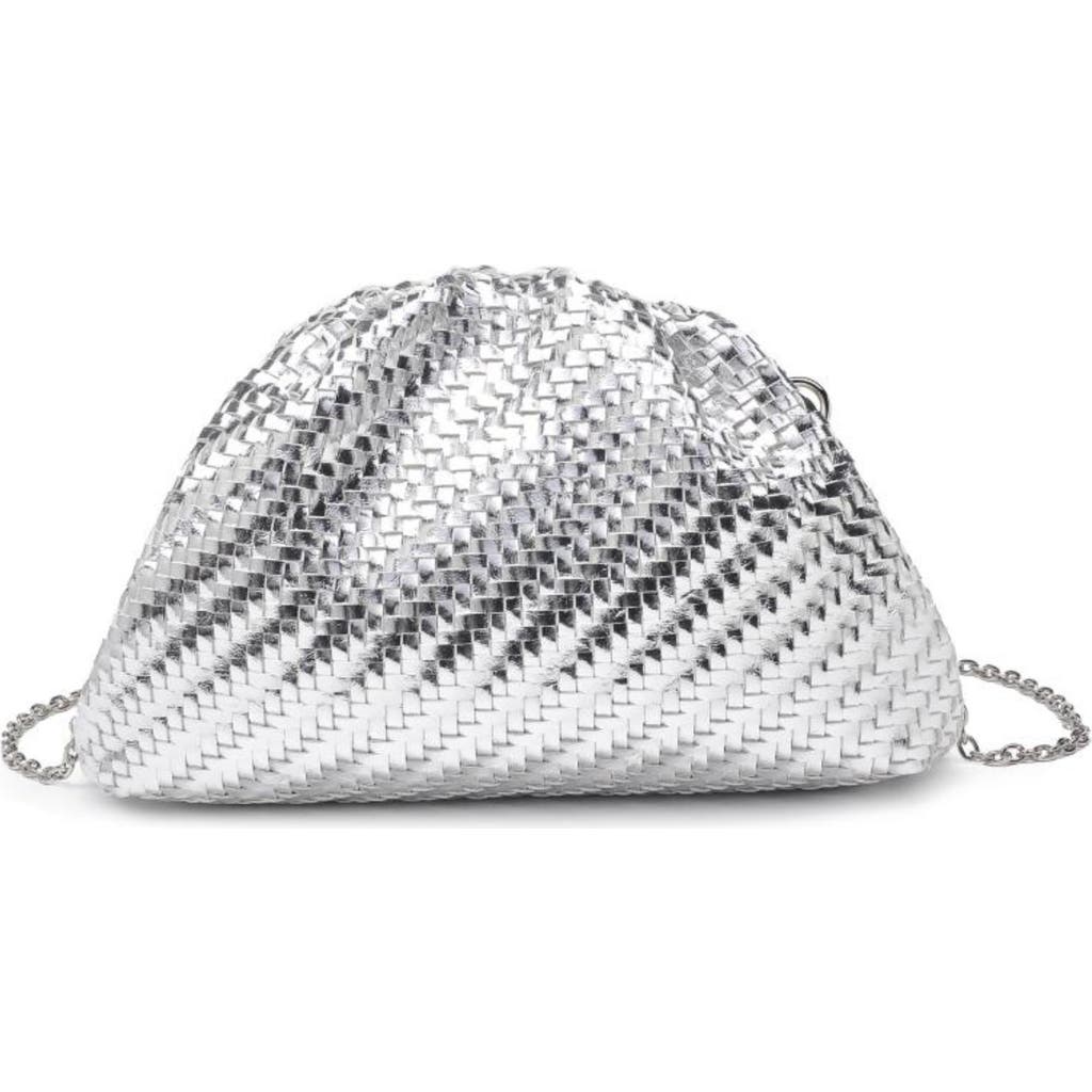 Moda Luxe Serena Crossbody Bag In Silver