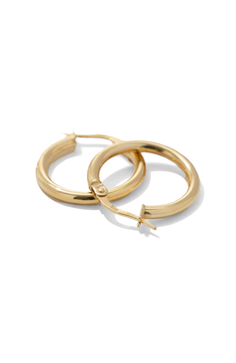MADE BY MARY 14k Maude Hoop Earrings, Alternate, color, 14K Solid Gold