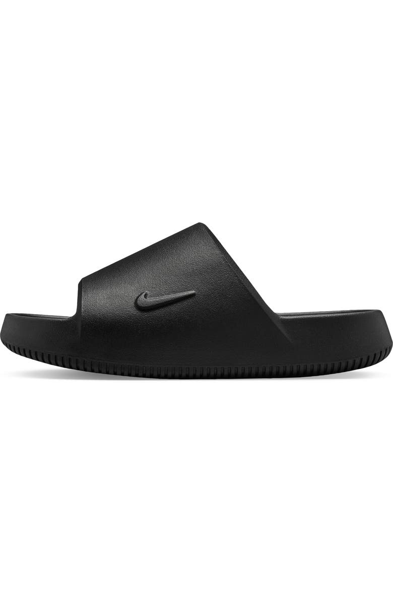 Nike Calm 2.0 Slide, Alternate, color, Black/ Black-Black