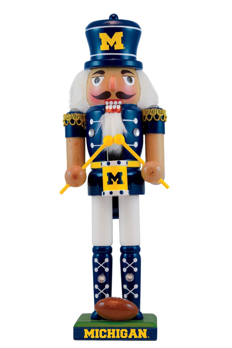 Michigan Wolverines Nutcracker, Main, color, Multicolor