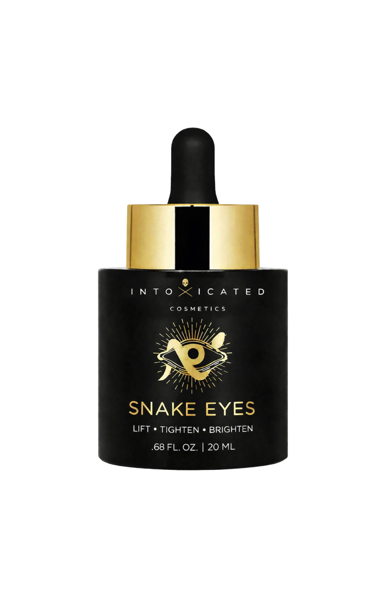 Intoxicated Cosmetics Snake Eyes | Eye Serum | 0.5 fl.oz/15 mL - Lifting Formula for Daily Moisture and Eye Contour, Main, color, NO COLOR