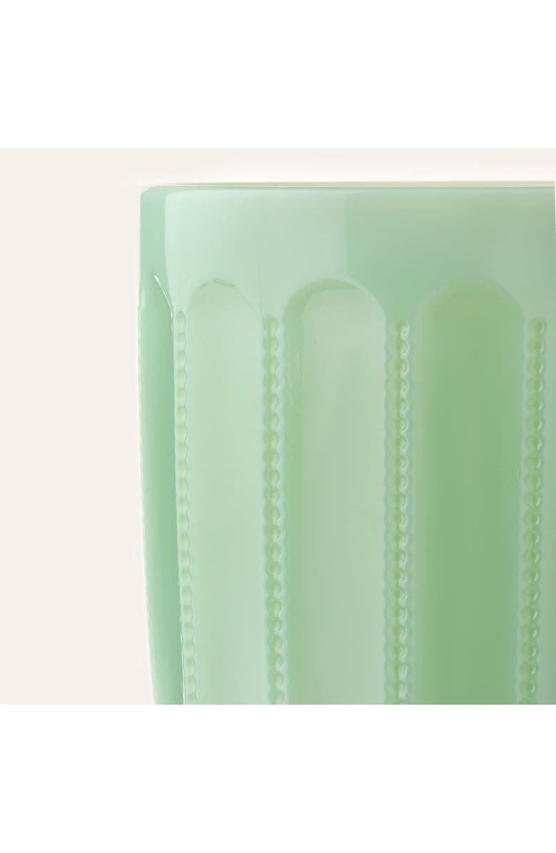 Zsa Zsa Zsu Henan Glass Soft Drink Glass 12 Oz. Set Of 4, Alternate, color, Green