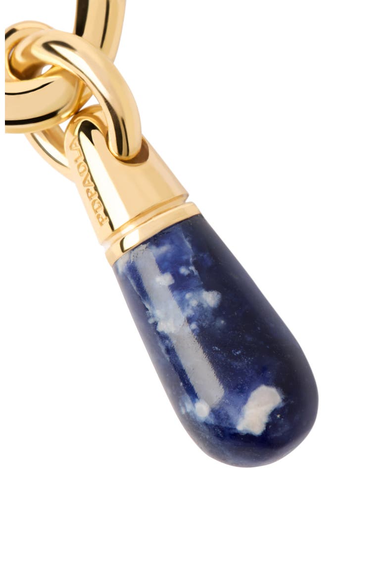 Jupiter Single Hoop, Alternate, color, Sodalite