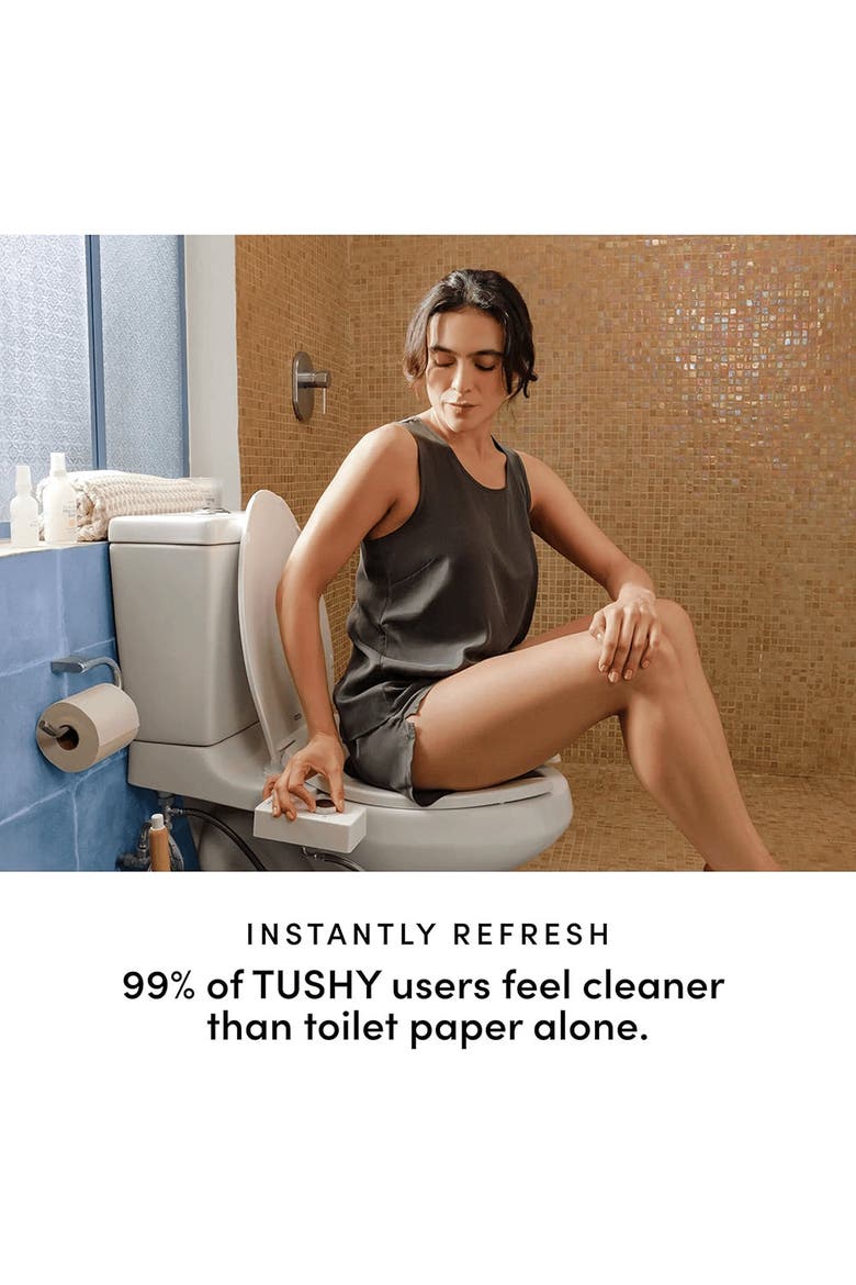 Classic Bidet Attachment, Alternate, color, Brushed Nickel