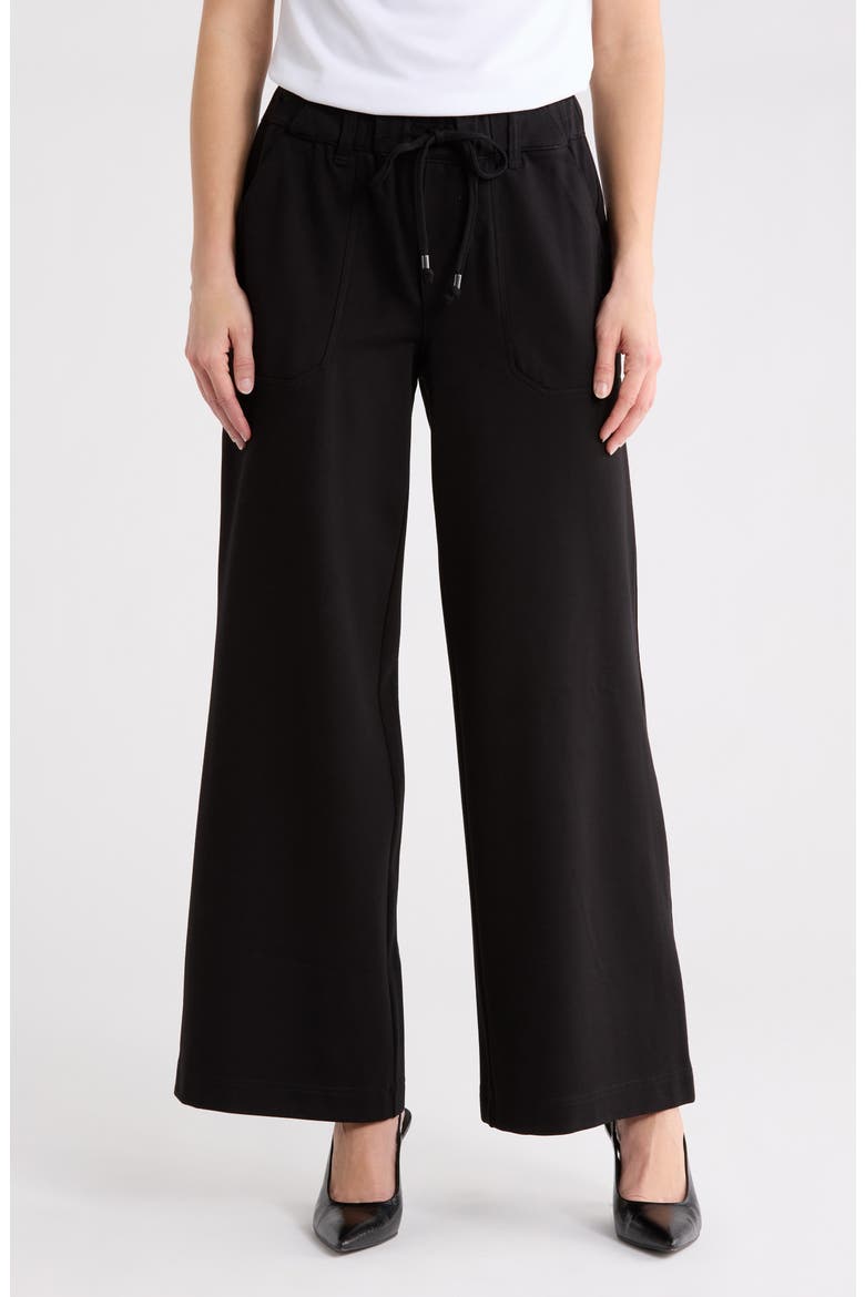 Ab Technology Leisure High Waist Pants, Main, color, BLACK