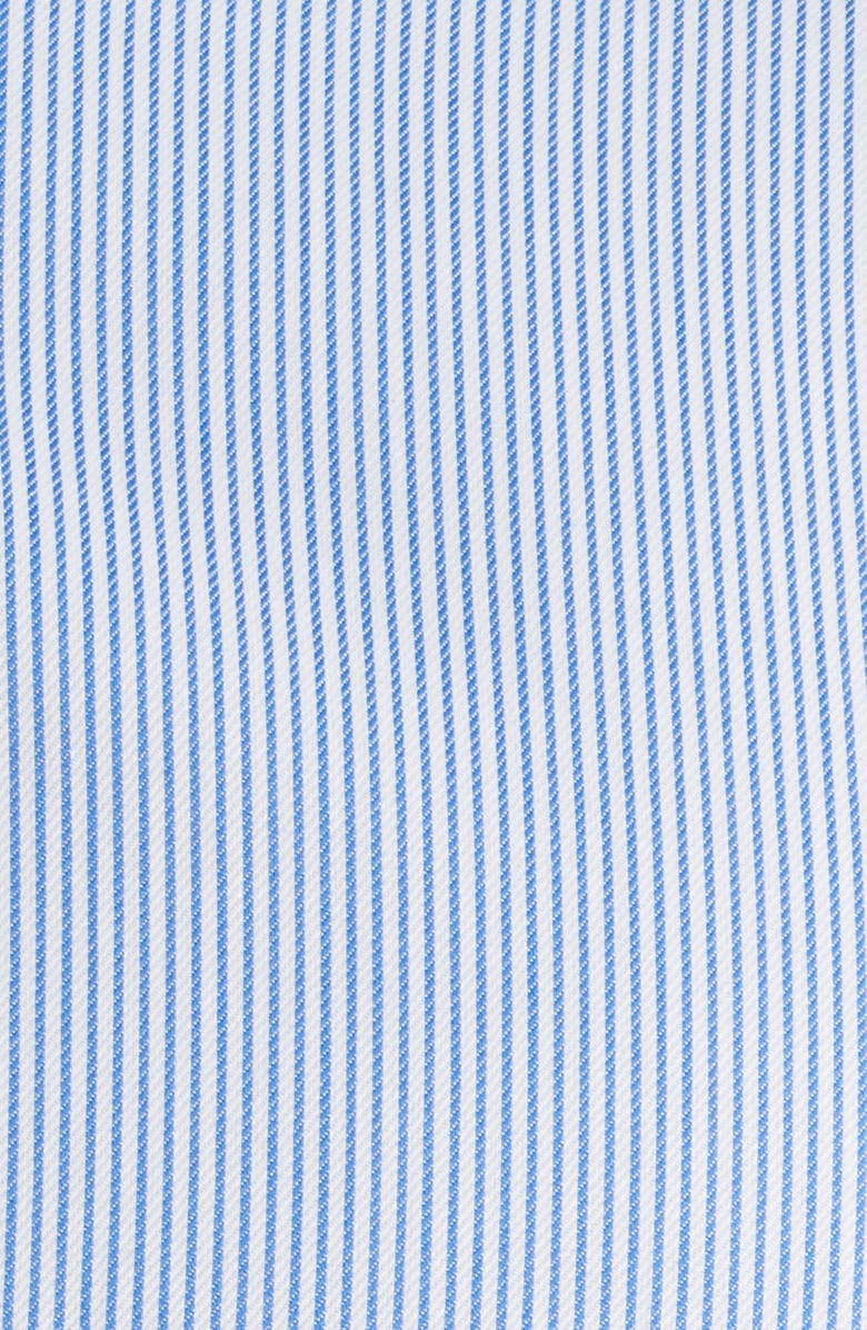 1863 by Eterna Luxury Modern Fit Micro Stripe Non-Iron Dress Shirt, Alternate, color, Blue