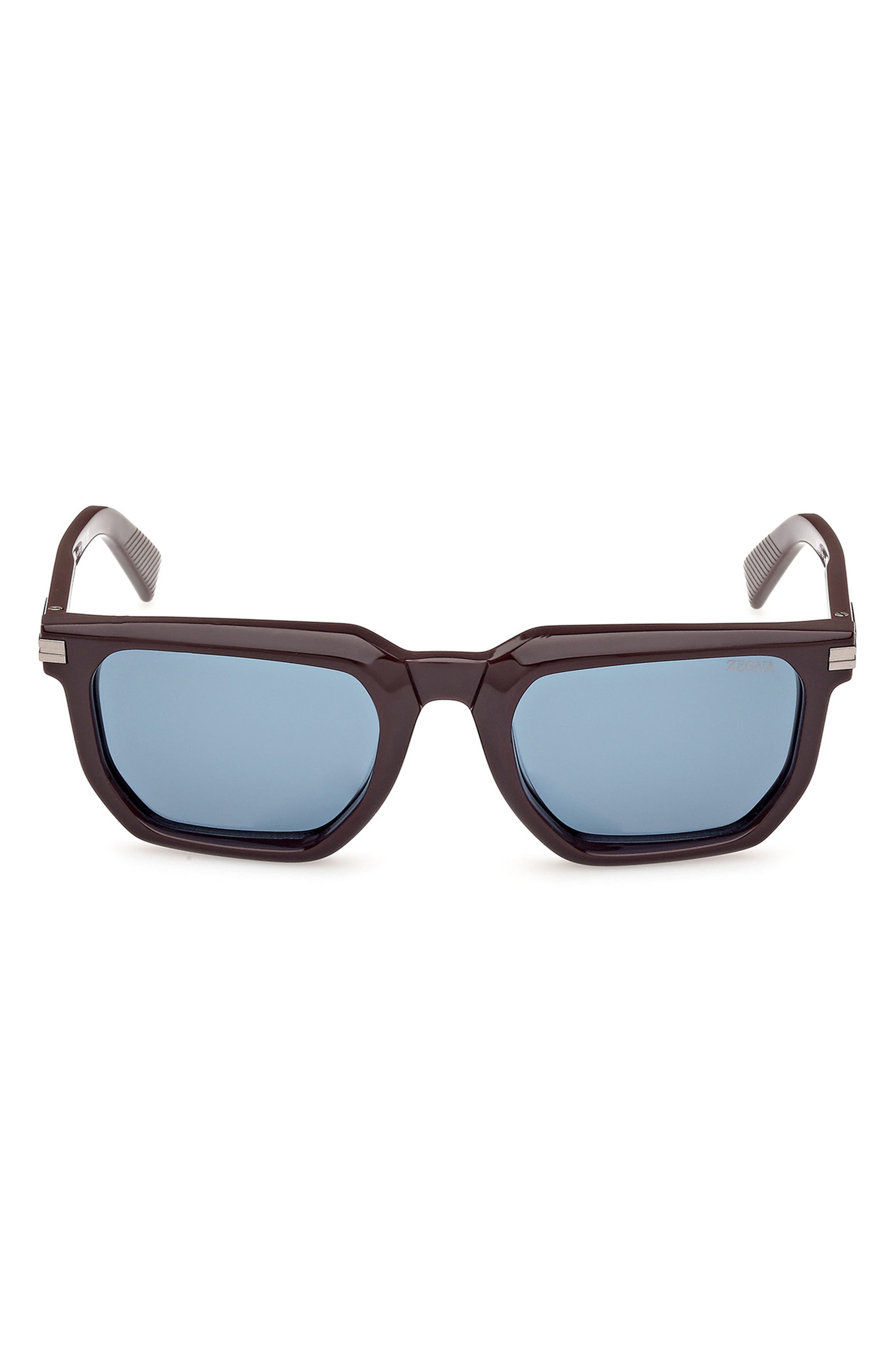 ZEGNA 54mm Rectangular Sunglasses (Men) | Nordstrom