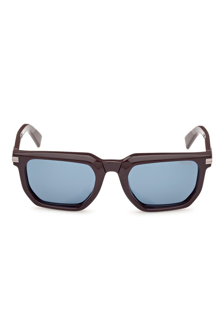 ZEGNA 54mm Rectangular Sunglasses (Men) | Nordstrom