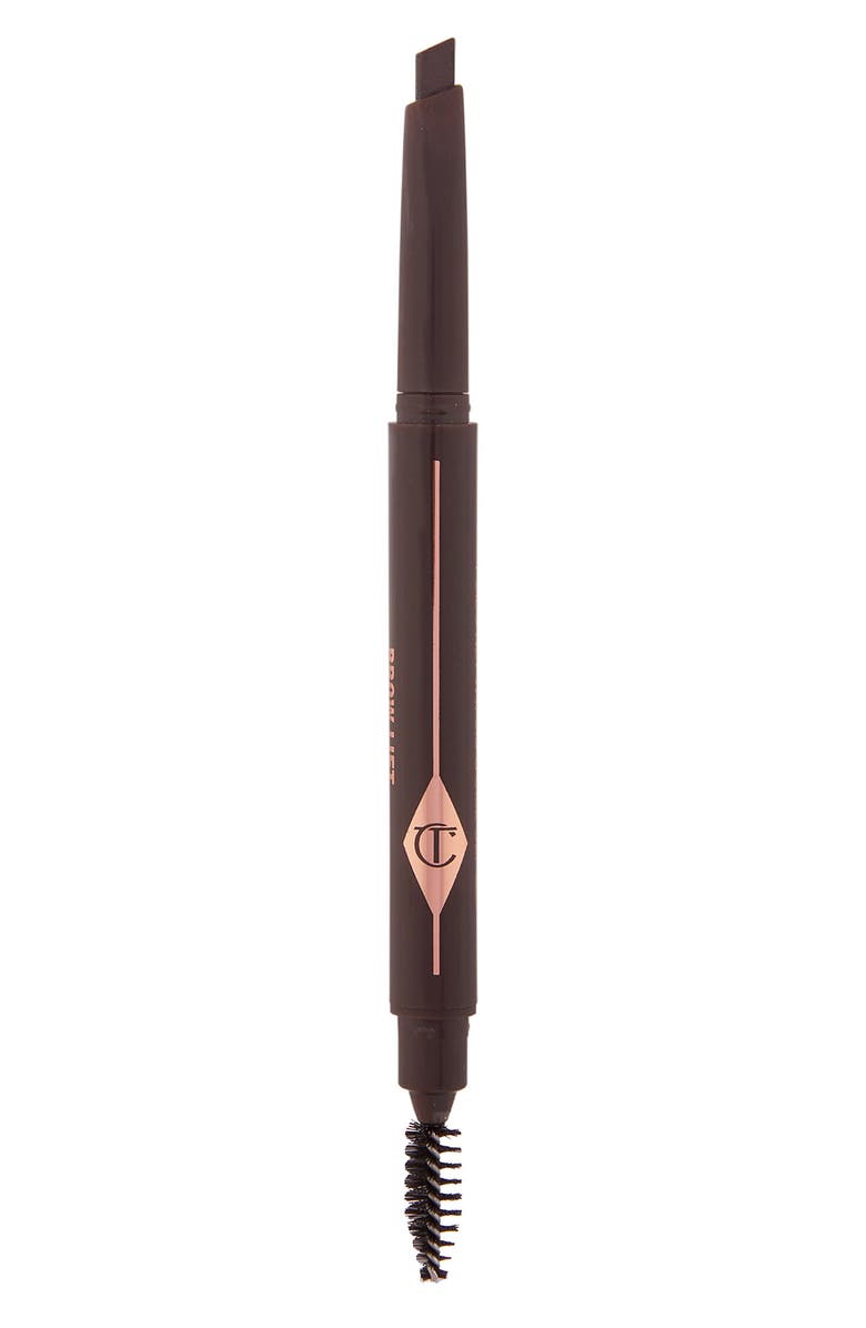 Charlotte Tilbury Brow Lift Refillable Eyebrow Pencil, Main, color, Natural Black