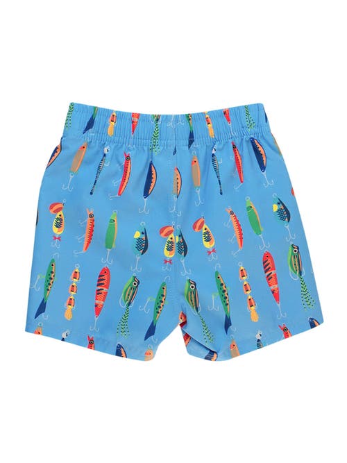 Shop Ruggedbutts Toddler Boys Upf50+ Swim Trunks