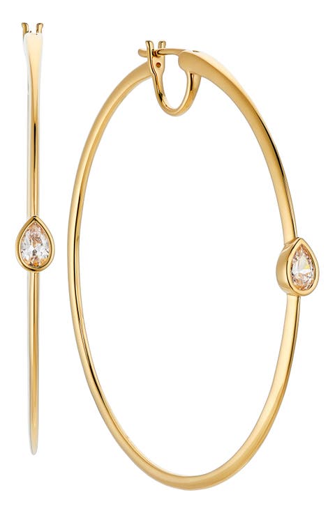 Zoe Large Hoop Earrings