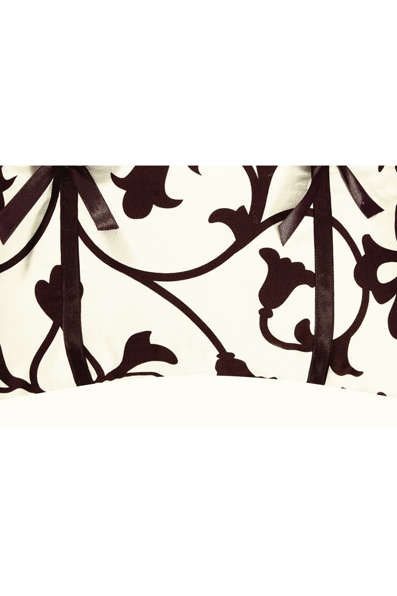 Seraphina Brown Quilted Pillow, Alternate, color, Brown