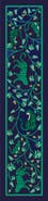 Jessie Zhao New York Leopards In The Verdant Wild Oblong Silk Scarf