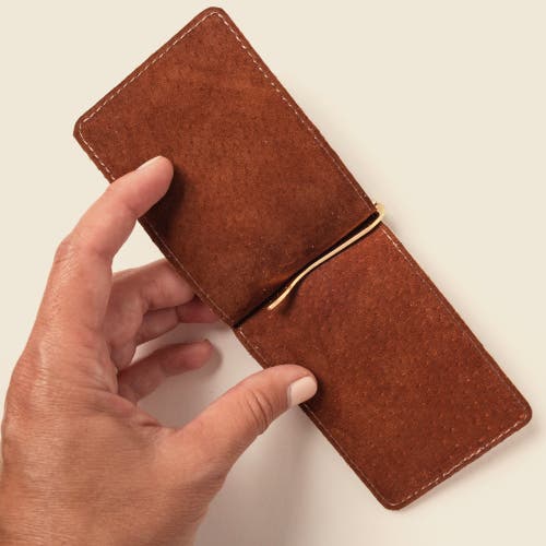 Casupo Money Clip Wallet In Brown