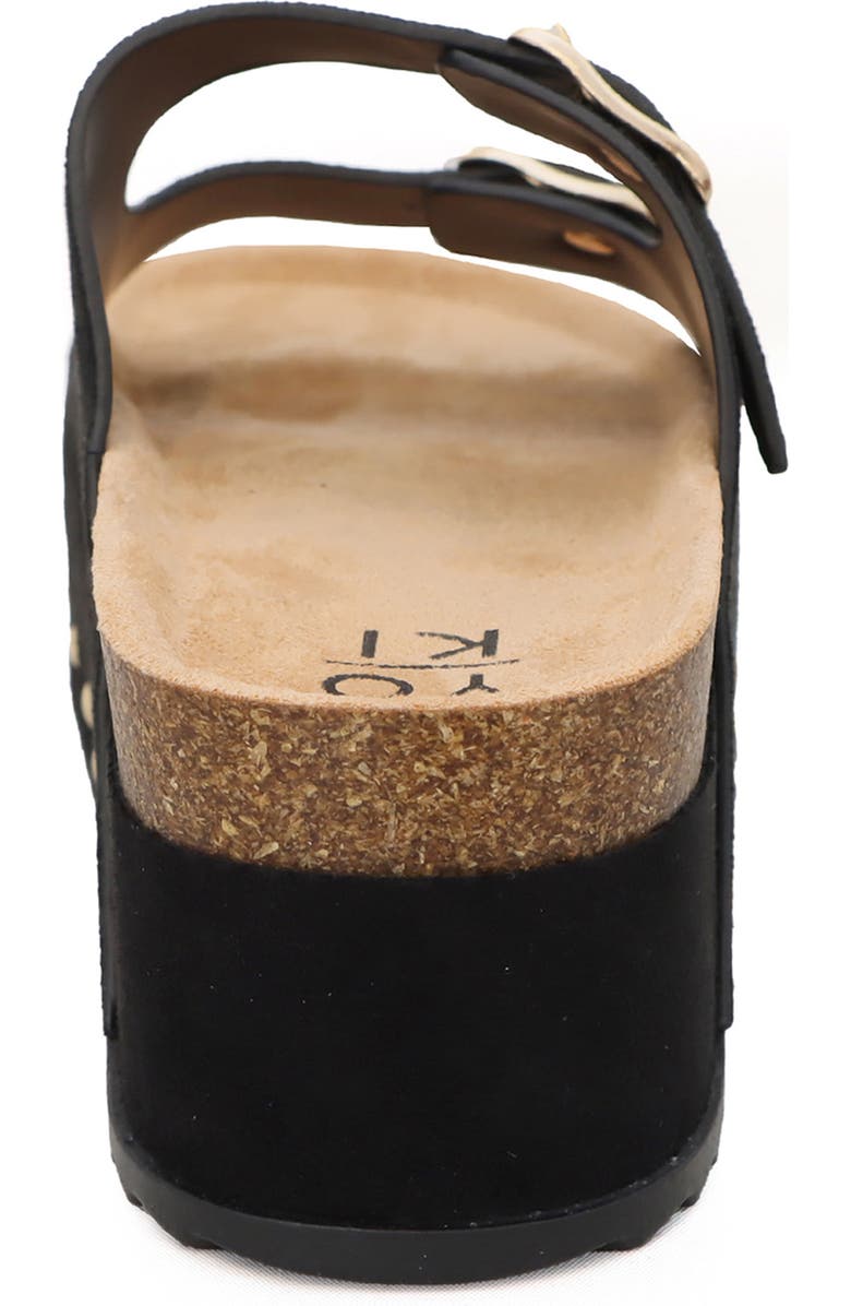 YOKI Camila Platform Slide Sandal, Alternate, color,