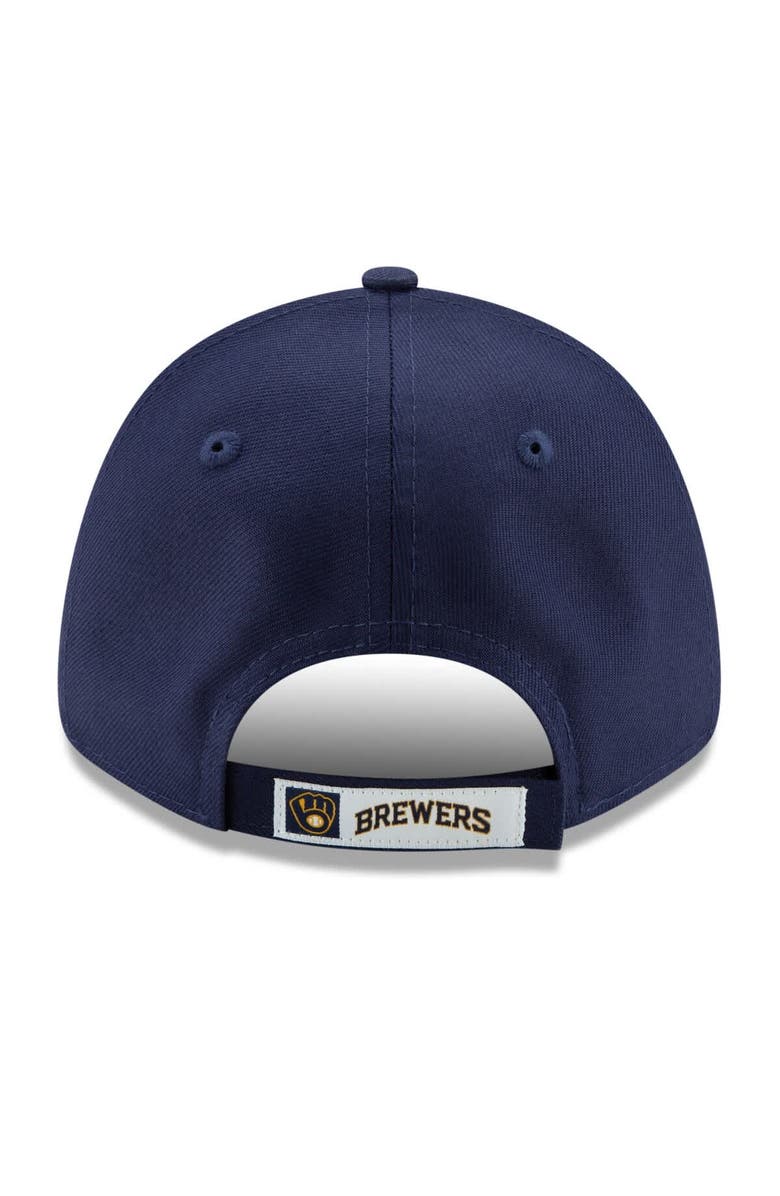 New Era Men's New Era Navy Milwaukee Brewers 2024 MLB Postseason Side Patch 9FORTY Adjustable Hat, Alternate, color, 