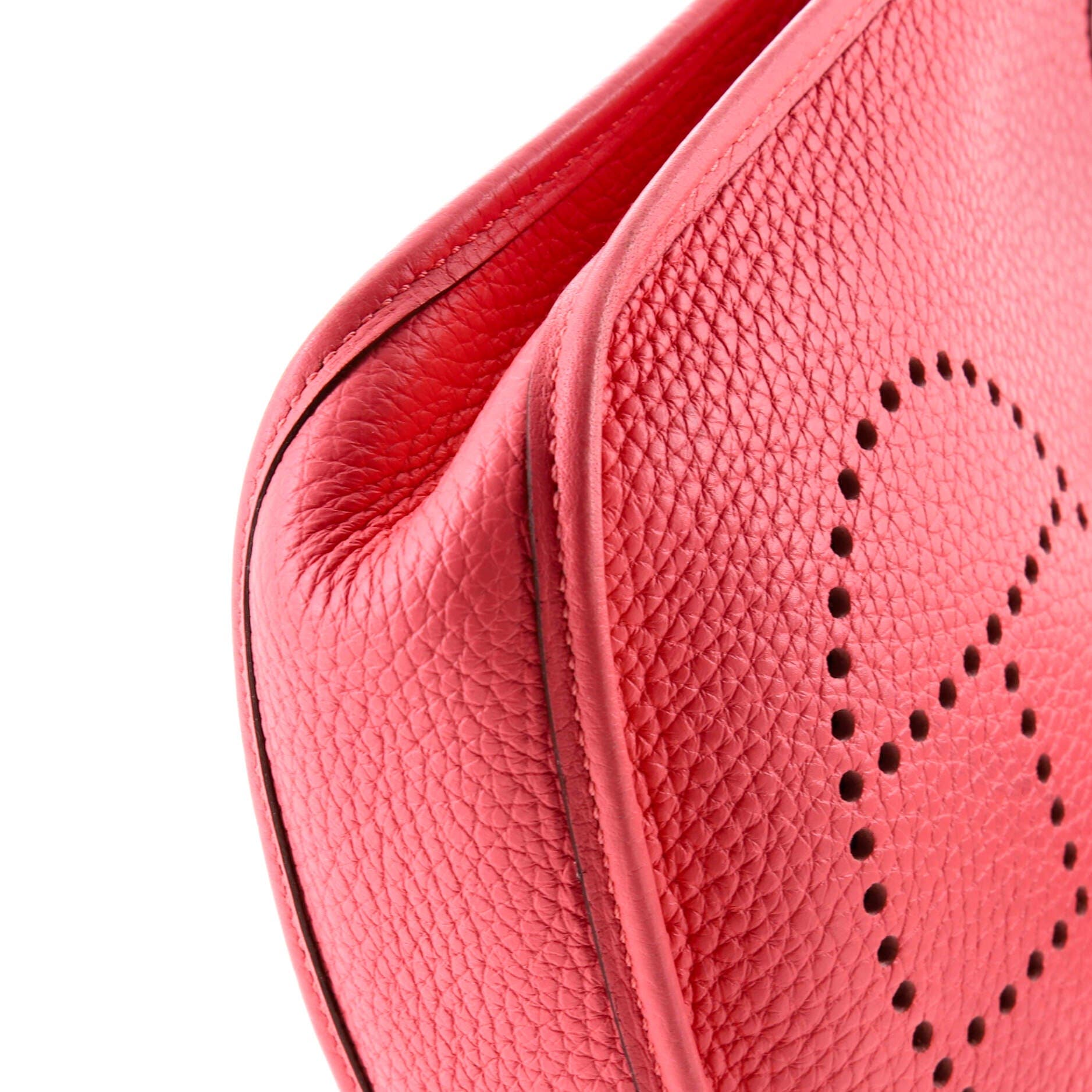 Pre-Owned Hermes Evelyne Bag Gen III Clemence TPM, Alternate, color, Rose Azalee