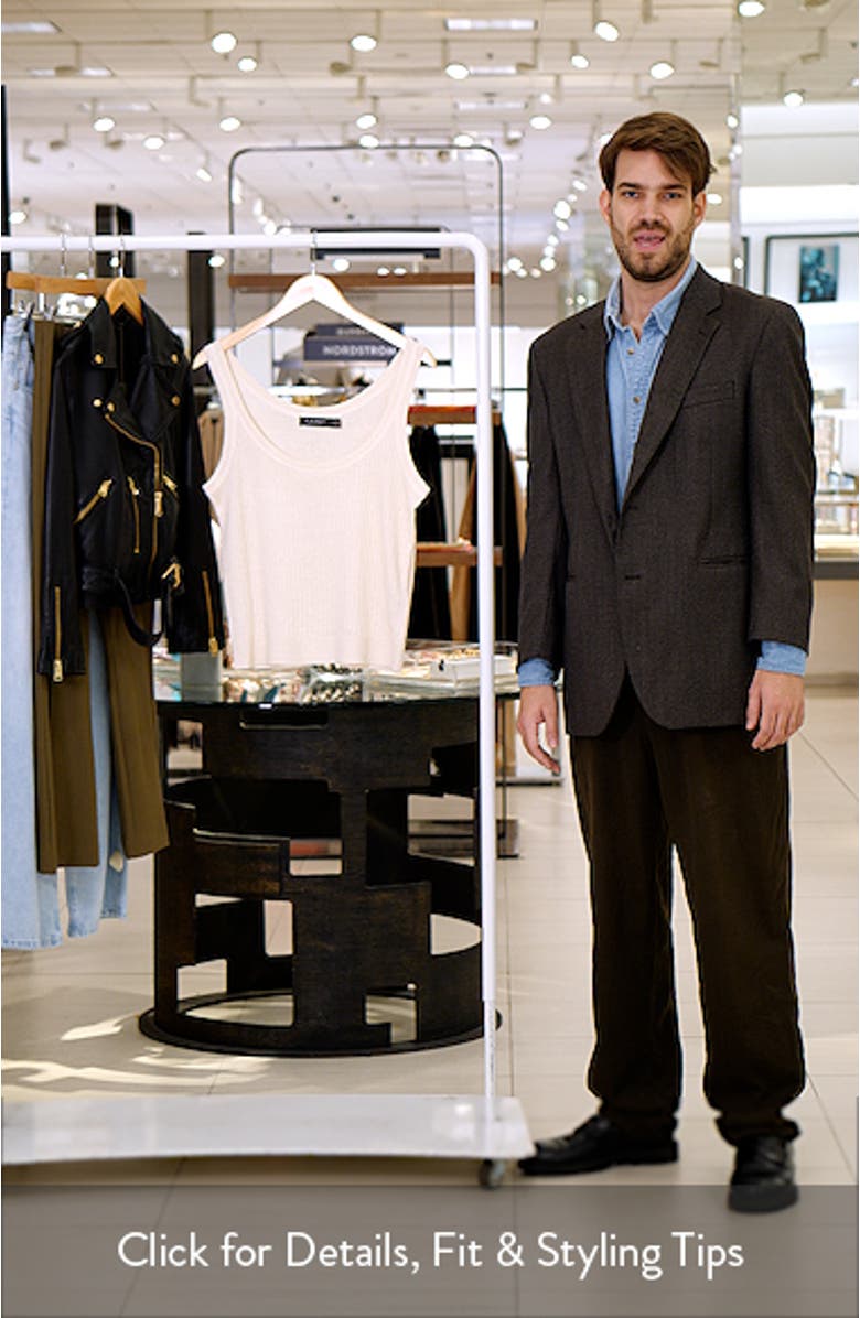 Linen Blend Rib Sweater Tank, sales video thumbnail