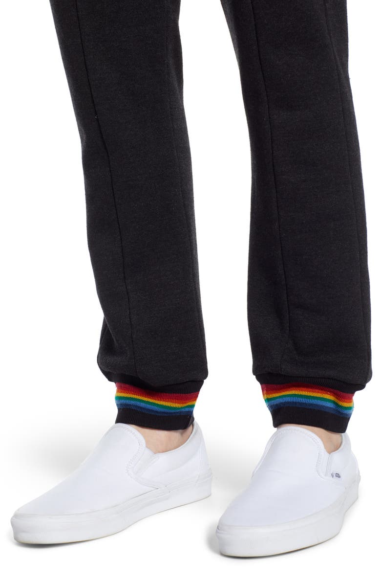 Aviator Nation Prism Slim Fit Sweatpants, Alternate, color, 