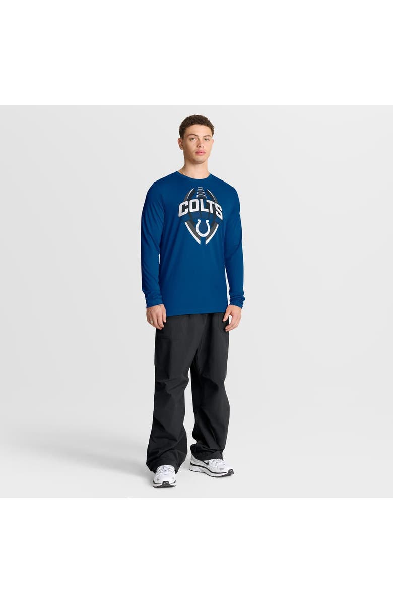 Nike Men's Nike Royal Indianapolis Colts Primetime Legend Icon Performance Long Sleeve T-Shirt, Alternate, color, Royal