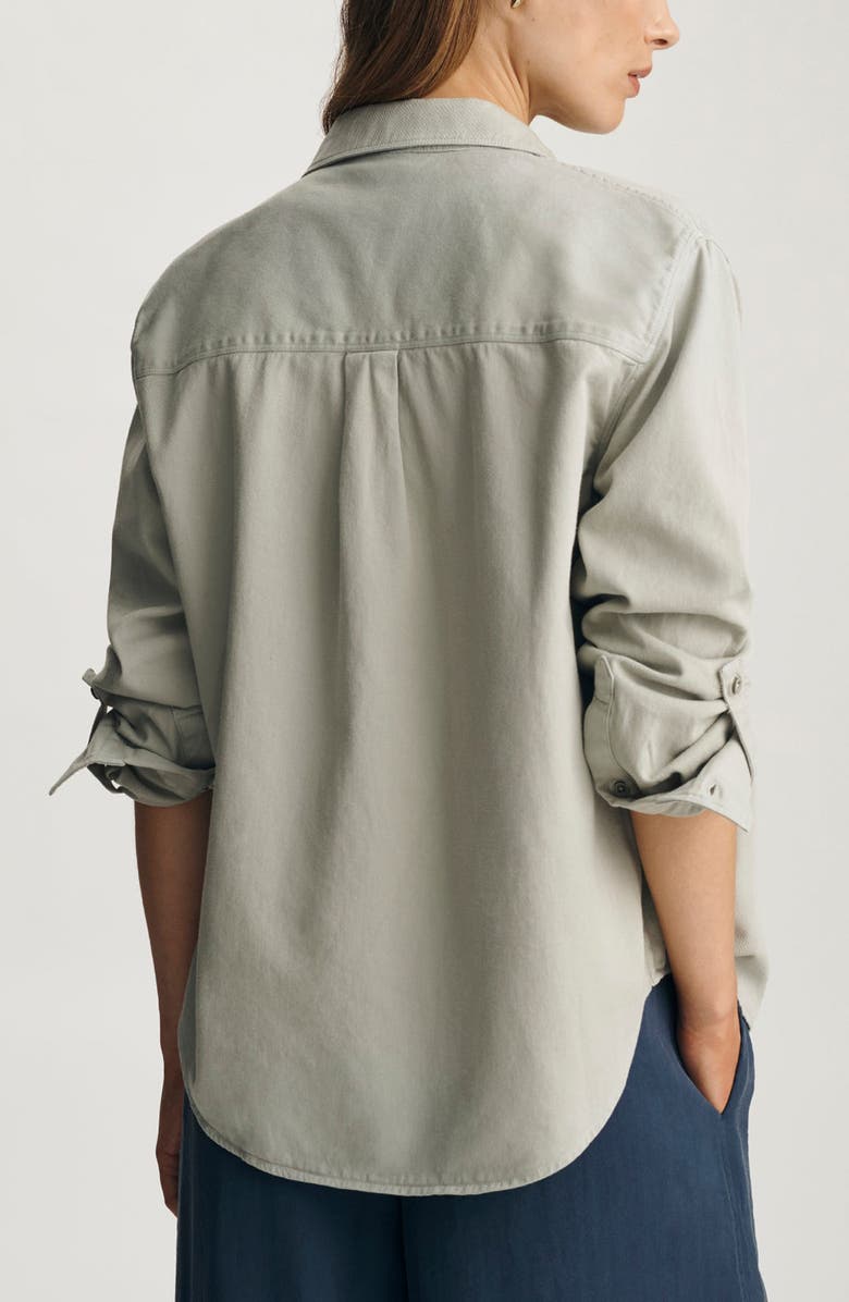 Mavi Jeans Relaxed Fit Cotton Button-Up Shirt, Alternate, color,