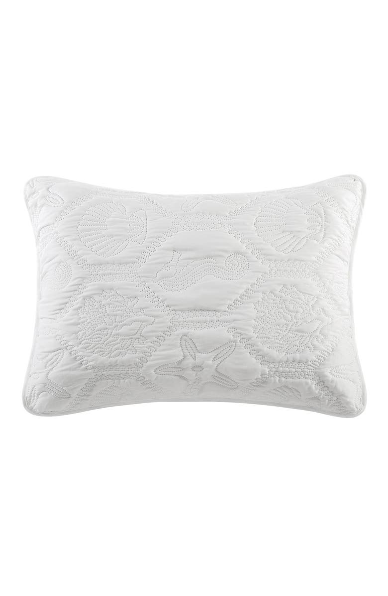 VCNY HOME Shore Embossed Quilt Set - King, Alternate, color, White