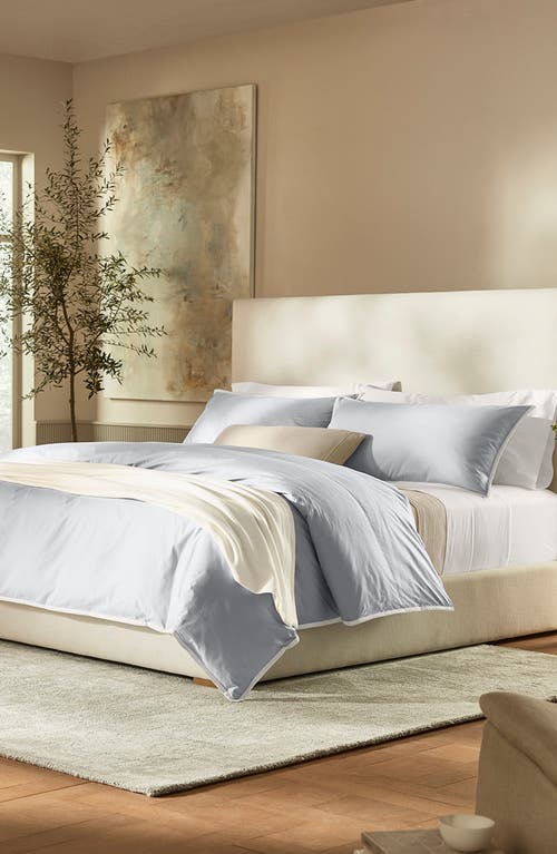 Boll & Branch Framed Percale Duvet Cover & Shams Set